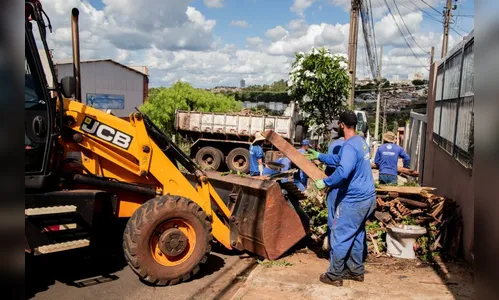 Mutirão da dengue recolhe 181 caminhões de inservíveis em duas semanas