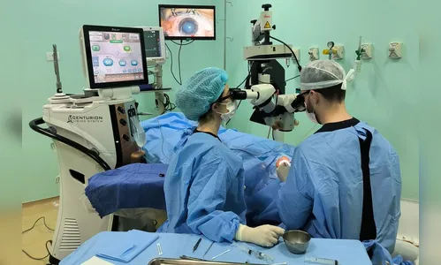 Governo do Estado realiza mutirão de catarata em Londrina