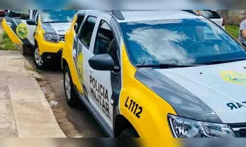 Policiais resgatam cão em situação de maus-tratos em Jardim Alegre