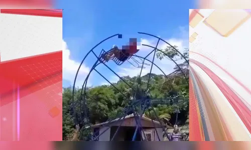 Mulher morre ao cair de brinquedo infantil que simula roda gigante