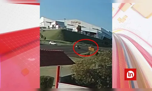 Câmera flagra acidente que terminou com morte na PR-444; veja vídeo