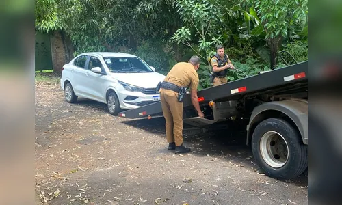 Veículo da Sanepar furtado em Ortigueira é recuperado em Apucarana