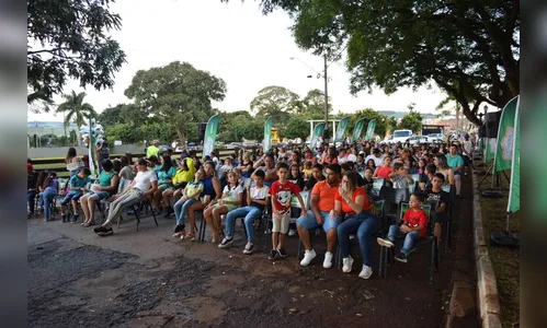 Estreia do Cinema na Praça 2024 em Arapoti reúne cerca de 400 pessoas