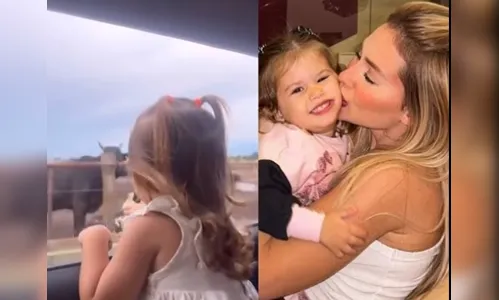 Filha de Virgínia, Maria Alice chama atenção em vídeo hilário; confira