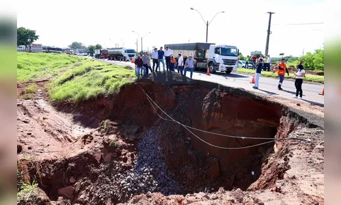 Obra emergencial vai recuperar trecho da PR-323 danificado por chuvas