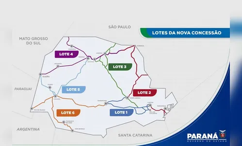 ANTT encaminha lotes 3 e 6 do novo pedágio do PR para análise do TCU