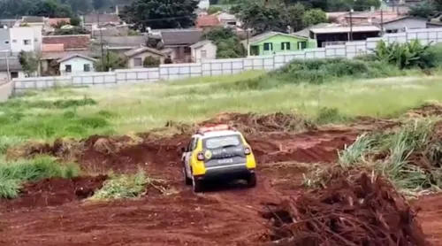 Ossada humana é encontrada durante escavação em obra no PR.