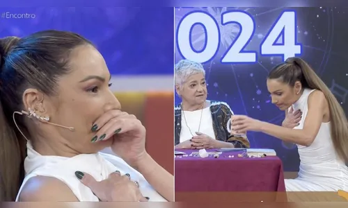 Patrícia Poeta se assusta ao vivo com previsão para o amor