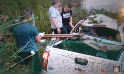 Prefeito de Marilândia do Sul, esposa e os dois filhos sofrem acidente