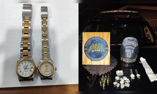 Irmãos são presos com relógios avaliados em mais de R$ 100 mil