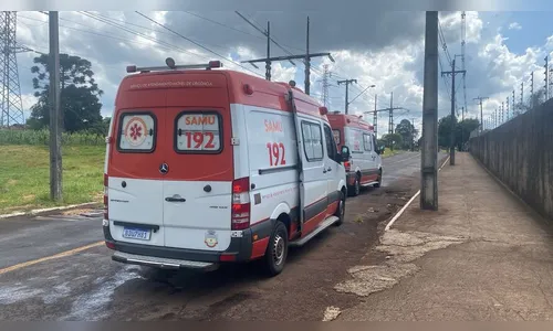 Jornalista fica gravemente ferido após queda de moto em Apucarana