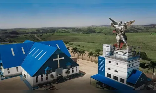 3ª maior imagem de São Miguel Arcanjo do mundo fica no PR; saiba onde