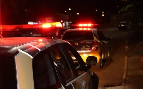 Situação ocorreu na Rua Aviação, na Vila Nova em Faxinal