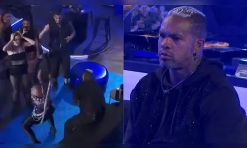 Valesca Popozuda ‘quebra protocolo’ e afronta Rodriguinho em festa