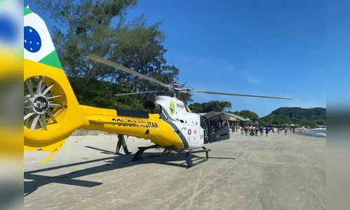 Criança sofre queimaduras em vias aéreas após explosão de escapamento