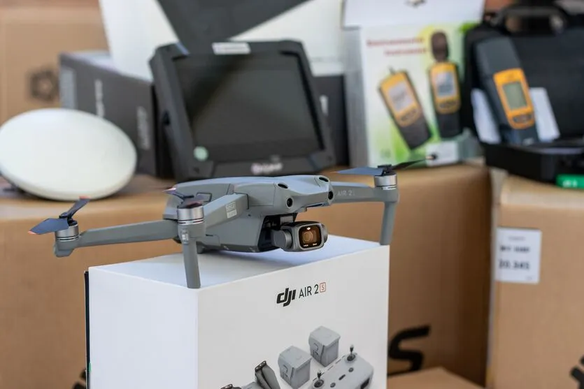 Drones serão destinados a mais de 1,5 mil alunos dos 25 colégios agrícolas
