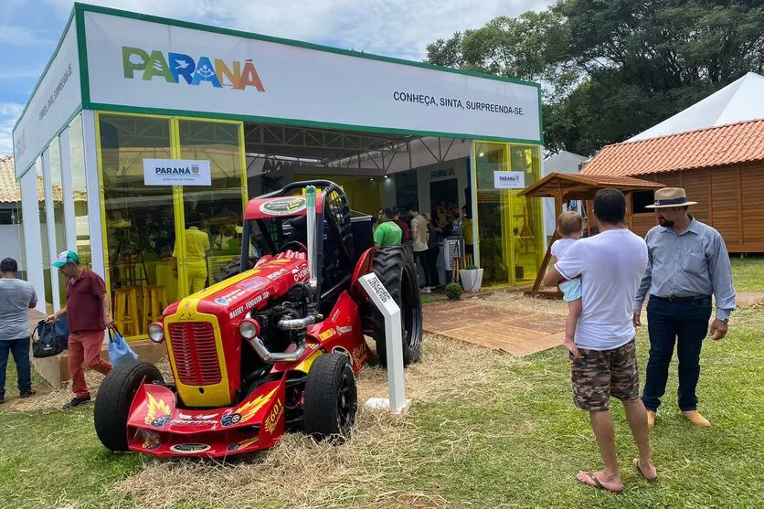 A máquina foi levada para o Show Rural pela IGR