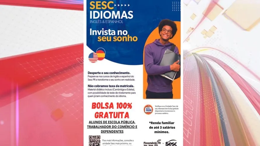 As inscrições vão até a próxima quarta-feira (7).