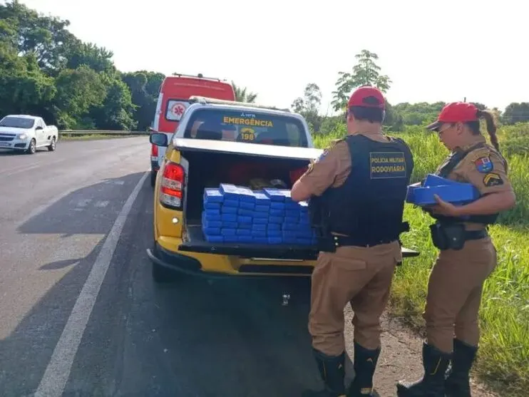 Caminhoneiro envolvido no acidente não se feriu