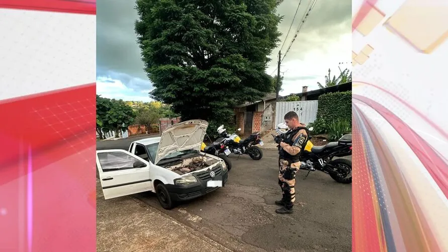 Carro foi recuperado durante a tarde de quarta (24)