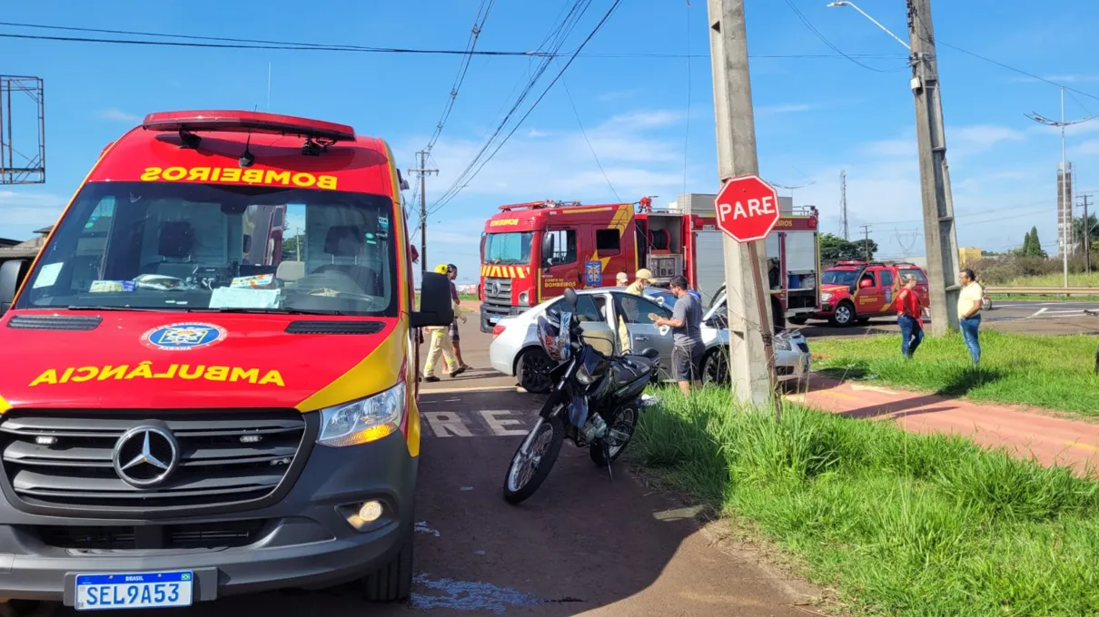 Corpo de Bombeiros atendeu a ocorrência