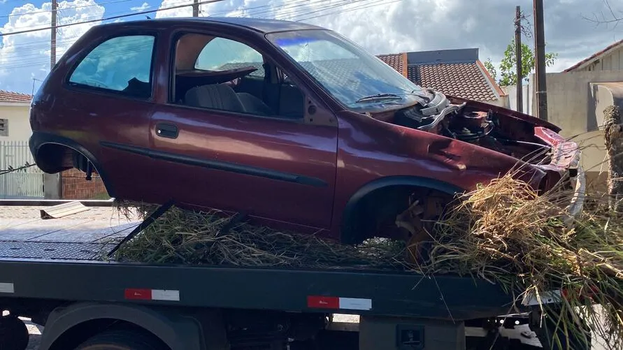 Corsa não tinha registro de furto