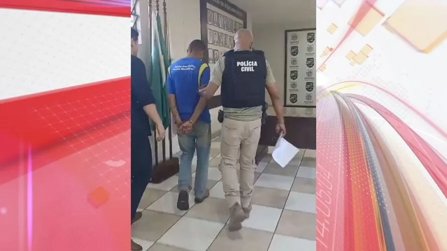 Homem foi encaminhado à delegacia de Apucarana