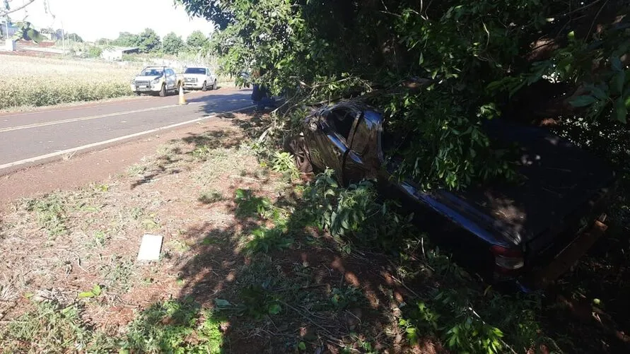 O acidente ocorreu nesse domingo (11)