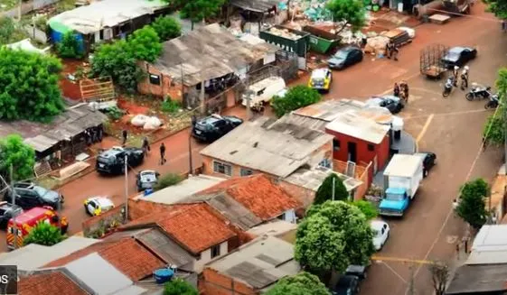 Ocorrência mobilizou várias viaturas policiais