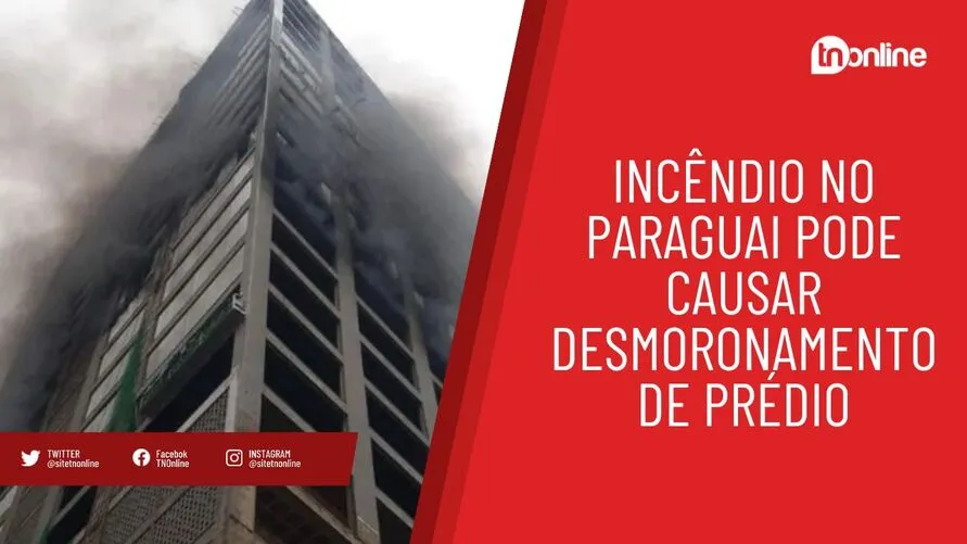 Prédio pode desmoronar a qualquer momento em Cidade do Leste