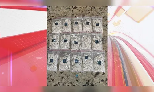 De novo: PM encontra 750 pinos de cocaína em relógio de água