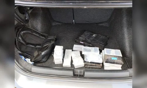 Motorista é detido por descaminho na PR-444 em Arapongas