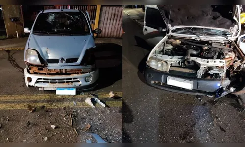 Mulher fica ferida após acidente no Jardim Diamantina em Apucarana