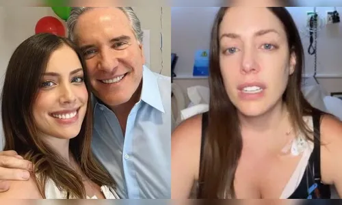 Filha de Roberto Justus recebe diagnóstico de doença e é internada