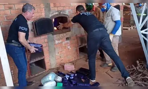 54ª DRP incinera 100 kg de entorpecentes em Ivaiporã
