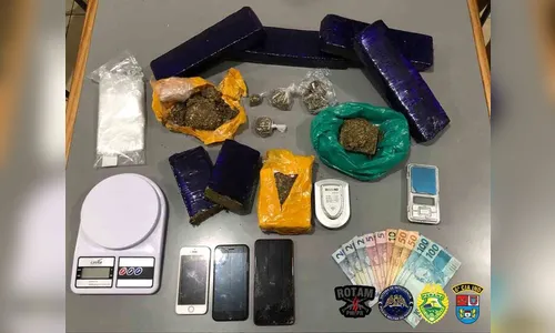 Polícia Militar apreende 3,5 quilos de maconha em Ivaiporã