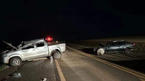 Acidente foi por volta das 2h30 da madrugada em Ivaiporã