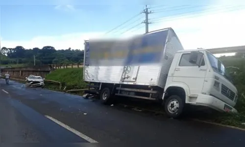 Acidente na PR-151 deixa um morto e dois feridos graves