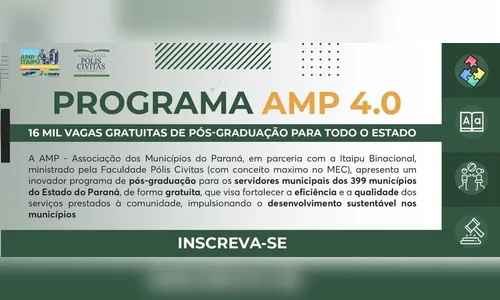 Jandaia firma parceria com Itaipu para cursos de pós-graduação