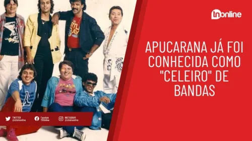 Apucarana já foi conhecida como "celeiro" de bandas