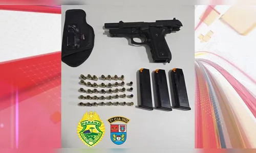 Homem é preso após ameaçar funcionários da Sanepar com arma de fogo