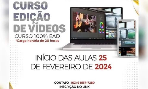 Prefeitura de Rio Bom oferece curso de edição de vídeos EAD gratuito