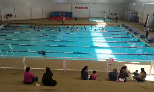 Piscina do Lagoão recebe benfeitoria e aulas voltam nesta quinta (8)