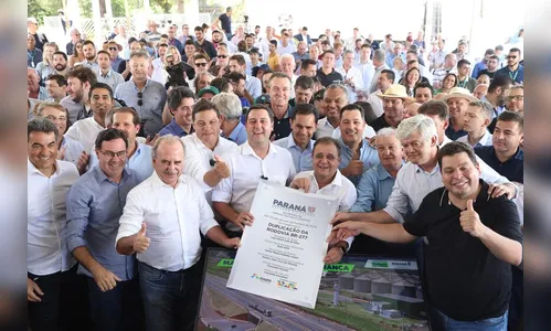 Governador Ratinho Junior entrega duplicação da BR-277 em Cascavel