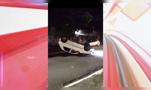 Motorista capota veículo e foge do local do acidente em Apucarana