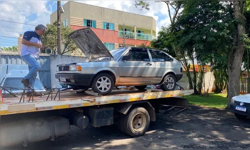 PM de Apucarana recupera Volkswagen Gol três horas após furto