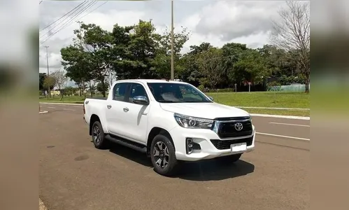 Toyota Hilux é furtada durante evento no Expoara em Arapongas