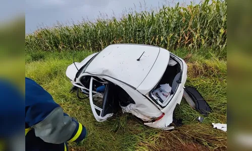 Homem morre e duas pessoas ficam feridas após acidente em Marilândia