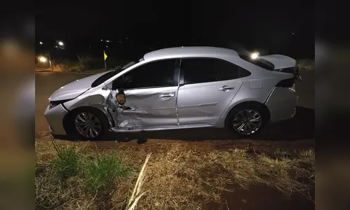 Colisão entre 2 carros deixa 8 pessoas feridas na PR-444 em Arapongas