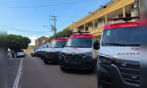 Estado entrega sete novas ambulâncias para o Samu do Norte Pioneiro
